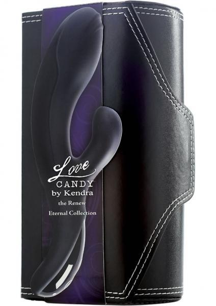 Love Candy By Kendra The Renew Eternal Collection Silicone Recharge Vibe Black