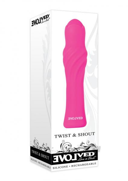 Twist And Shout Vibrator Pink