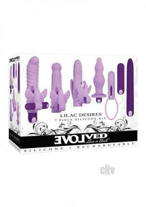 Evolved Lilac Desires 7 Piece Kit Purple