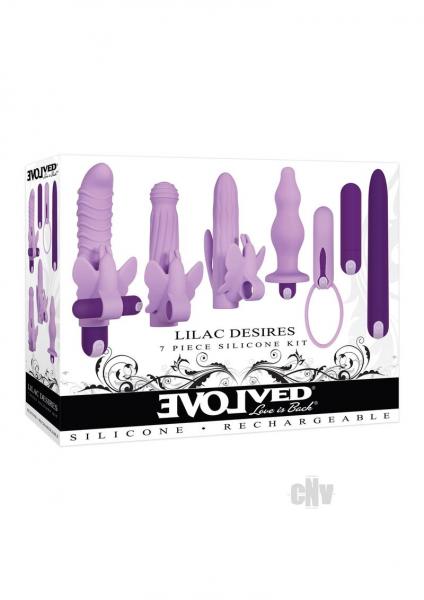 Evolved Lilac Desires 7 Piece Kit Purple