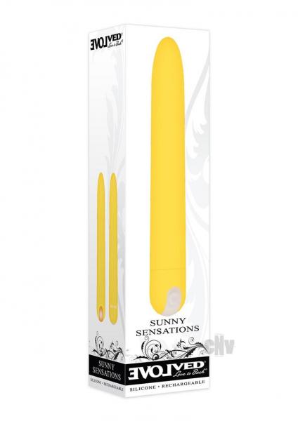 Evolved Sunny Sensations Rechargeable Silicone Yellow
