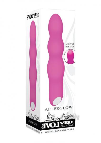 Evolved Afterglow Light Up Vibrator Pink