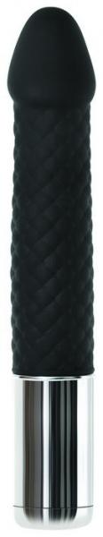 Black Diamond Silicone Rabbit Vibrator