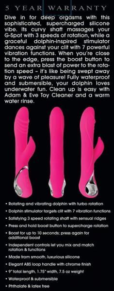 The Dancing Dolphin Pink Vibrator