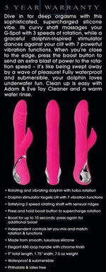 The Dancing Dolphin Pink Vibrator