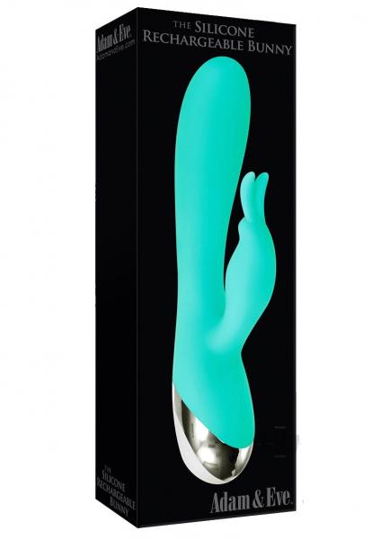 The Silicone Rechargeable Bunny Vibrator Green