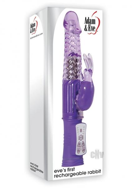 Eve`s First Rechargeable Rabbit Vibrator Purple