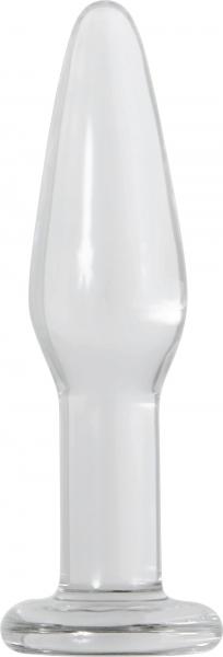 Glass Anal Training Trio 3 Clear Butt Plugs