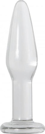 Glass Anal Training Trio 3 Clear Butt Plugs