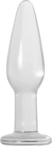 Glass Anal Training Trio 3 Clear Butt Plugs