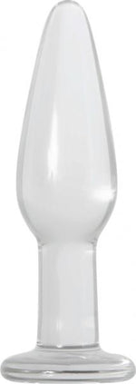 Glass Anal Training Trio 3 Clear Butt Plugs