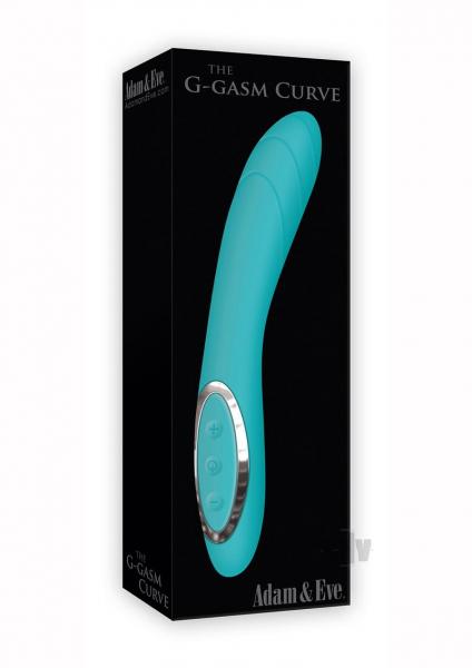 G Gasm Curve G Spot Vibrator Teal Green