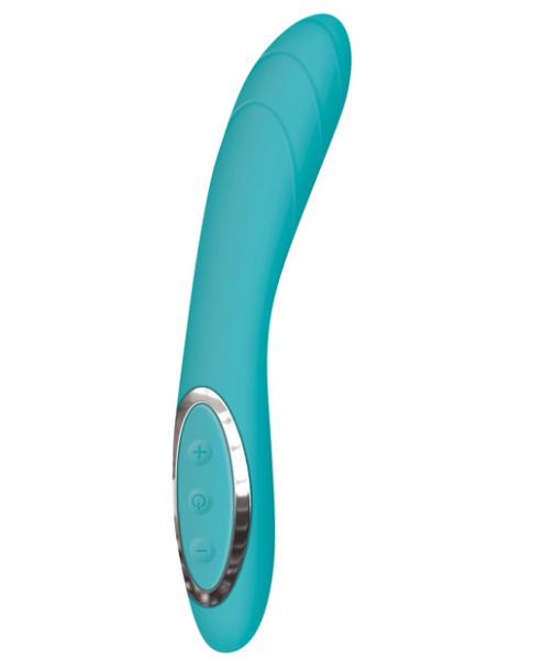 G Gasm Curve G Spot Vibrator Teal Green