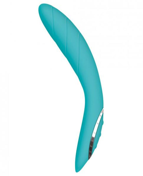 G Gasm Curve G Spot Vibrator Teal Green