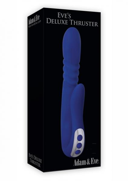 Eve`s Deluxe Thruster Blue Rabbit Style Vibrator