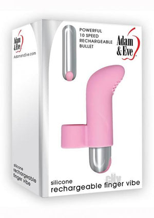 Adam & Eve Rechargeable Finger Vibe Pink