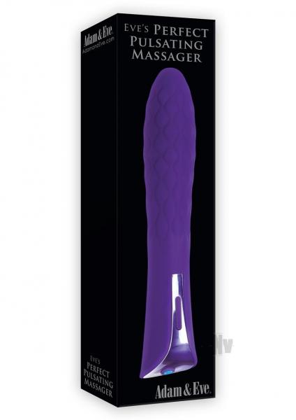 Eve's Perfect Pulsating Massager Purple Vibrator