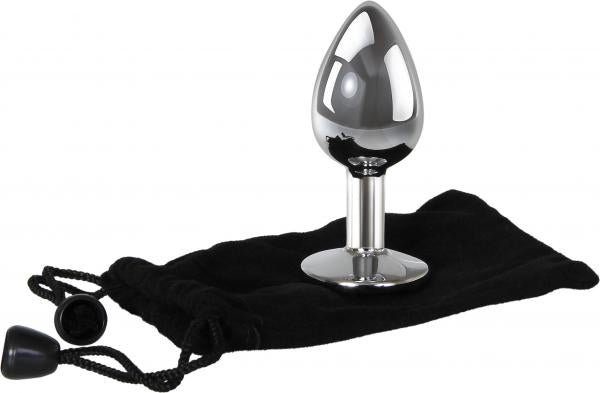 Gem Anal Plug Small Silver