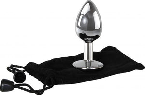 Gem Anal Plug Small Silver