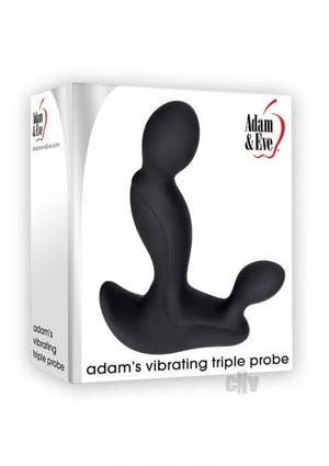 Adam's Vibrating Triple Probe Black