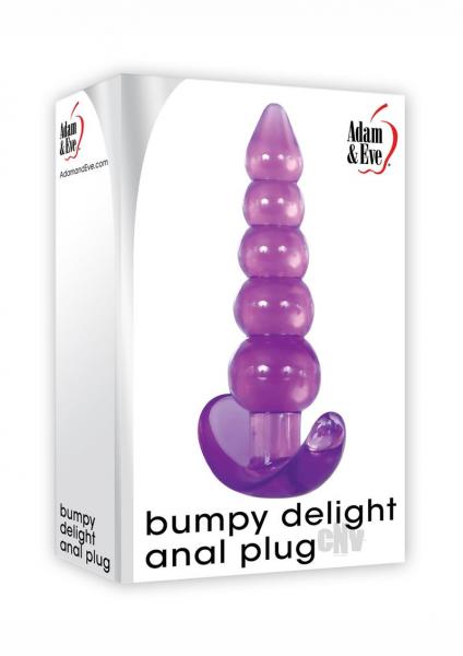 Bumpy Delight Anal Plug Purple