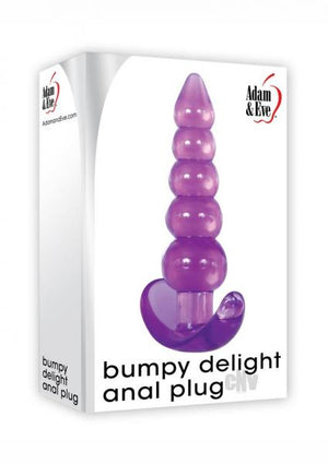 Bumpy Delight Anal Plug Purple