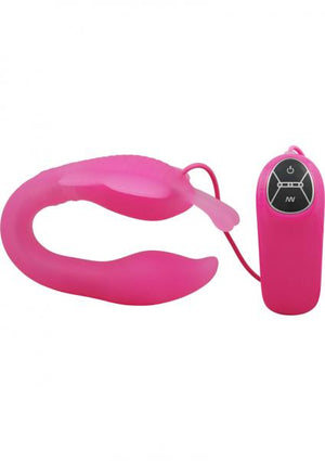 Bendable Butterfly Silicone Vibe Pink