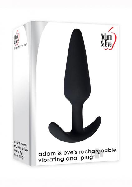 Aande Rechargeable Vibrating Plug Black