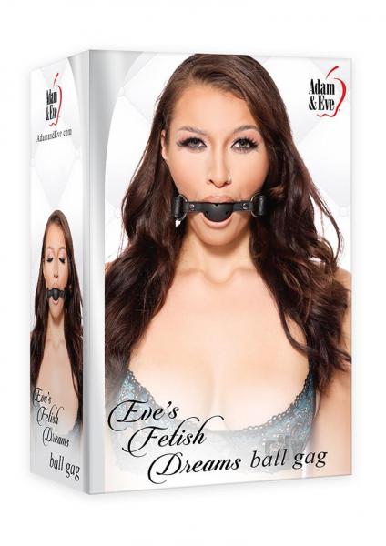 Adam & Eve's Fetish Dreams Ball Gag Black