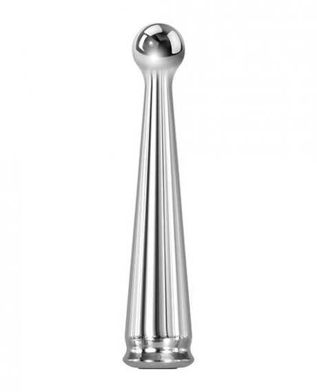 Adam & Eve Tease Me Rechargeable Metal Vibrator Chrome