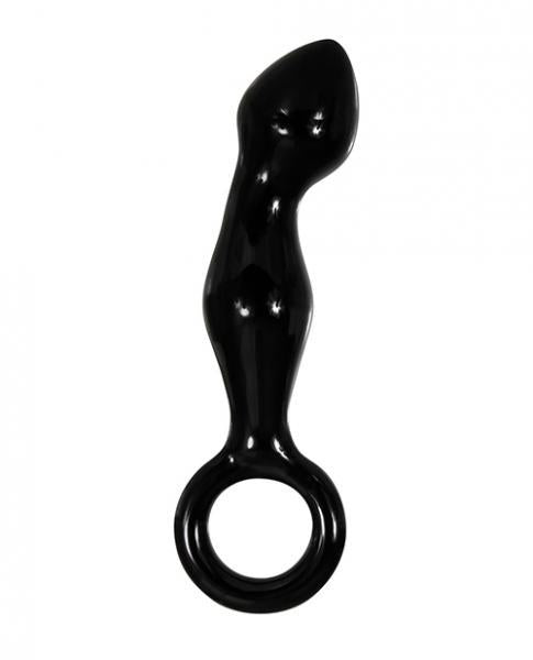 Aande Adams Glass Prostate Massager Black