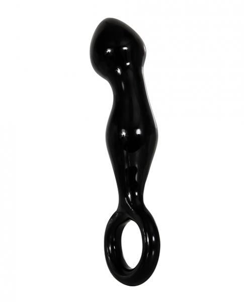 Aande Adams Glass Prostate Massager Black