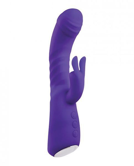 Adam & Eve Eve's Posh Thrusting Warming Rabbit Purple