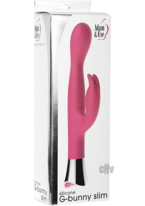 Silicone G Bunny Slim Pink Vibrator