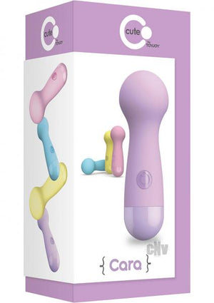 Cute Cara Small Wand Massager Purple