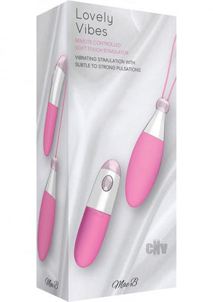 Mae B Slim Soft Touch Stimulator Pink Egg Vibrator