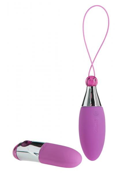 Mae B Slim Soft Touch Stimulator Purple Egg Vibrator