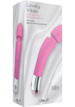 Mae B Soft Touch Body Wand Massager Pink