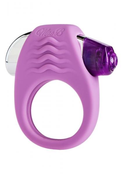 Mae B Stylish Soft Touch C Ring Purple