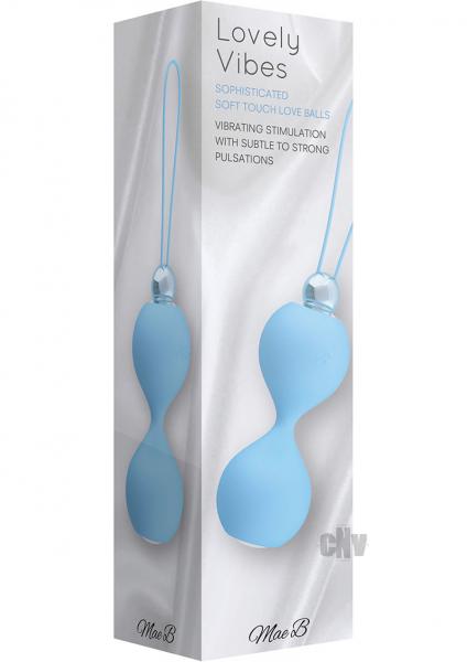 Mae B Soft Touch Vibe Love Balls Blue