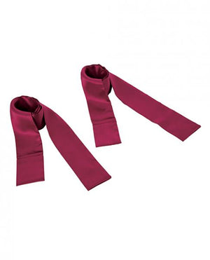 Sex & Mischief Enchanted Silky Sash Restraints Red