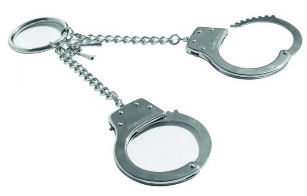 Sex And Mischief Ring Metal Handcuffs