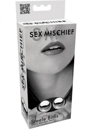 Sex And Mischief Steele Balls Stainless Steel 1 Inch Diameter