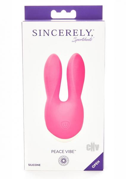 Sincerely Peace Vibe Pink