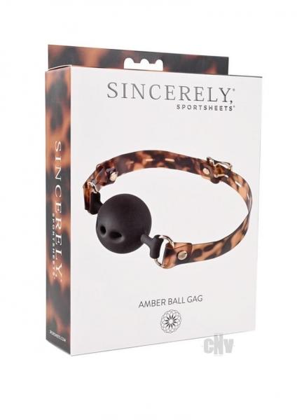 Sincerely Amber Ball Gag