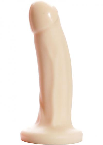 Mark O2 6.25 Inches Silicone Dual Density Dildo Cream