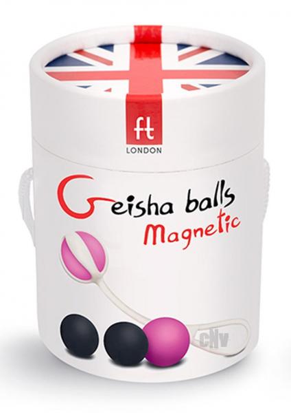 Geisha Balls Magnetic Pink Black