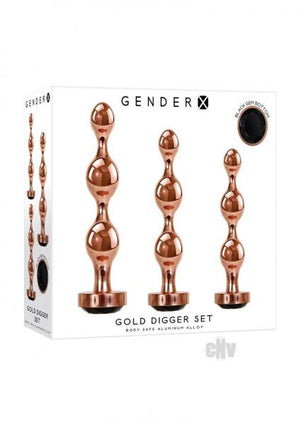 Gender X Gold Digger Set Rose Gold/Black