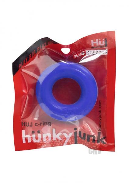 Hunkyjunk Huj C Ring Cobalt Blue Cock Ring