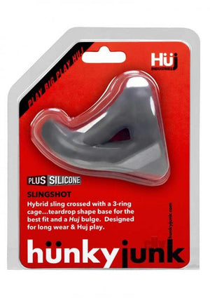 Hunky Junk Slingshot 3 Ring Teardrop Stone